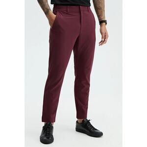 Fabletics Men's The Only Pant in Merlot NWT Size XL